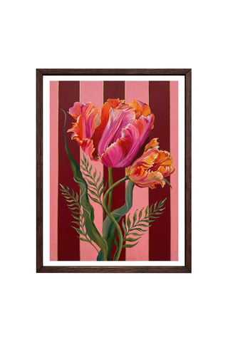 Cuadro de madera maciza - 33 x 48 cm