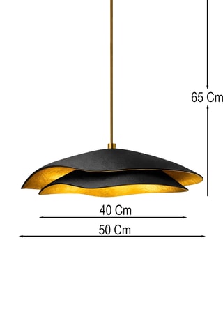 Lámpara de techo - Negro - 40 W