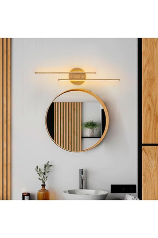 Aplique mural LED Umut - Dorado - 16 W