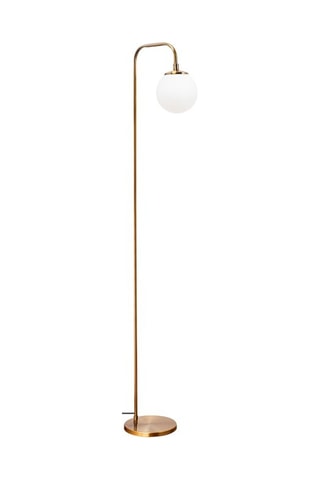 Lampadaire - Beige et noir - 60 W