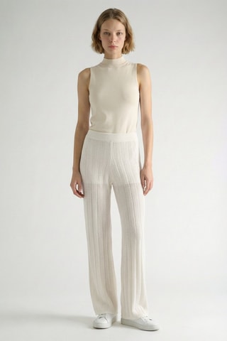 Pantaloni slim - Ecrù