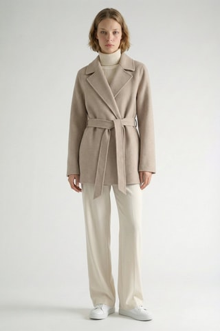 Cappotto in lana - Beige