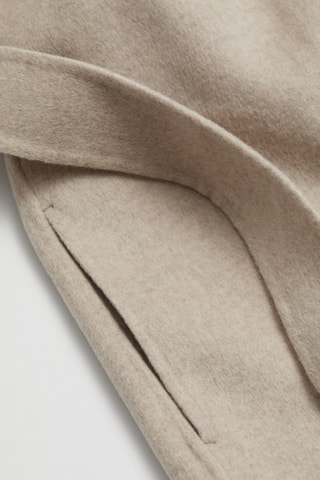 Cappotto in lana - Beige