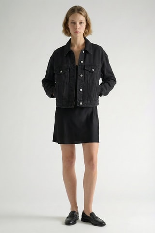 Giacca in jeans - Nero