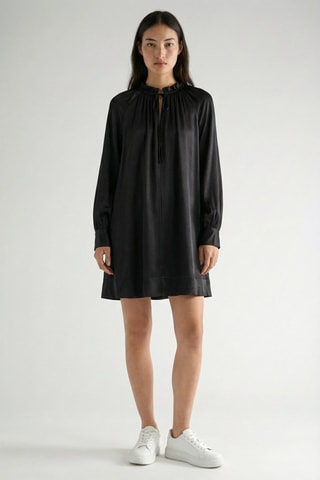 Abito a trapezio - Nero