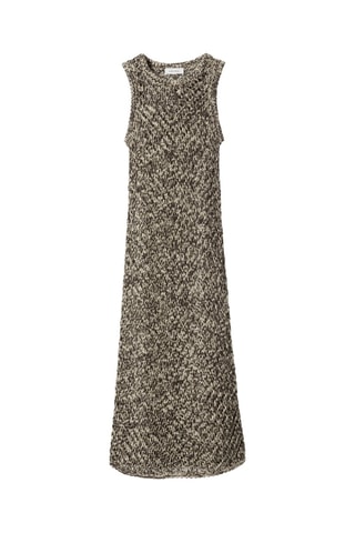 Abito taglio dritto - Beige melange