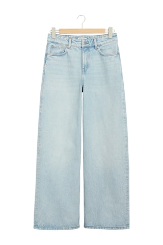 Jeans wide legs - Azzurro