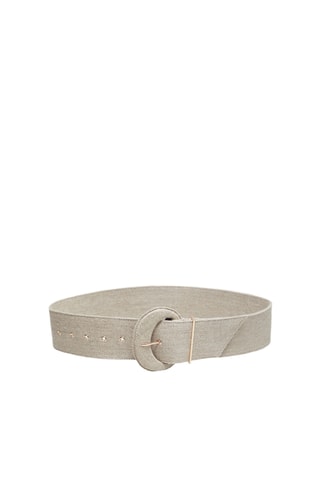 Cintura in lino - Beige