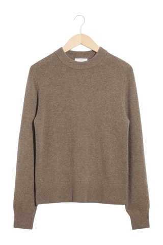 Maglia in cashmere - Beige