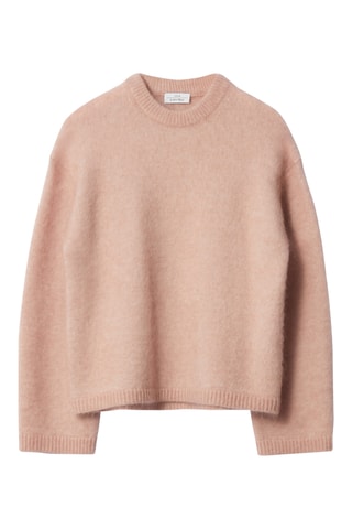 Maglia in mohair e lana - Beige