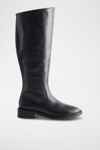 Stivali in pelle - Nero