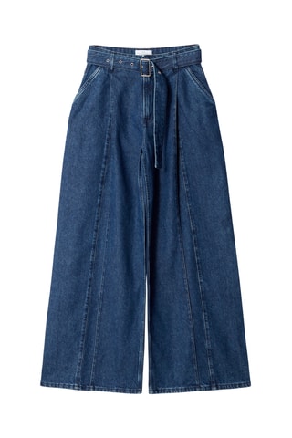 Jeans wide legs - Blu