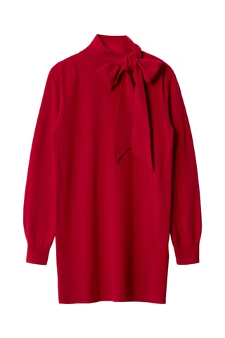Abito in lana - Rosso