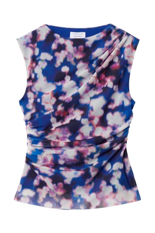 Top slim - Blu