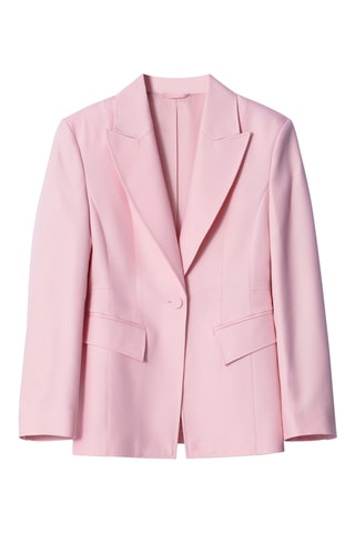 Blazer regular - Rosa