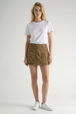 Minigonna - Beige