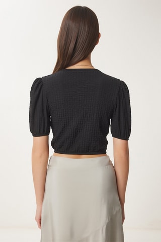Crop top - Noir