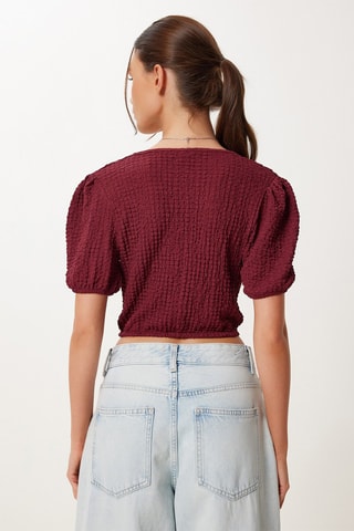 Crop top - Rouge