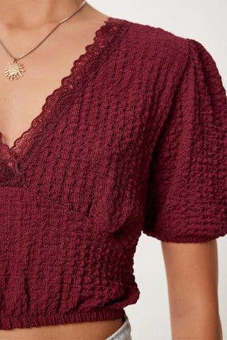 Crop top - Rouge