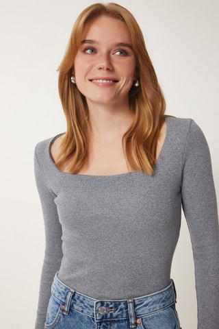 Top - Gris