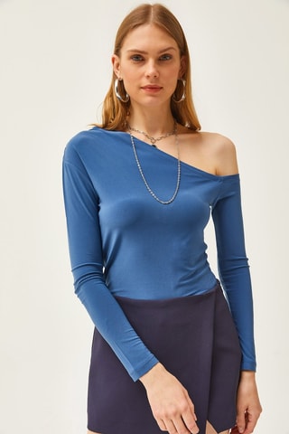 Top - Bleu