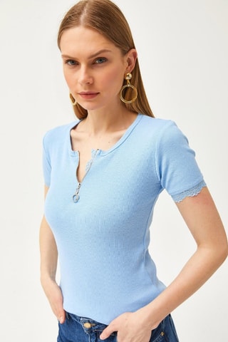 Top - Bleu