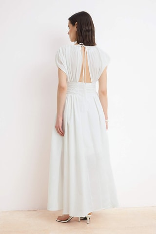 Robe longue - Blanc