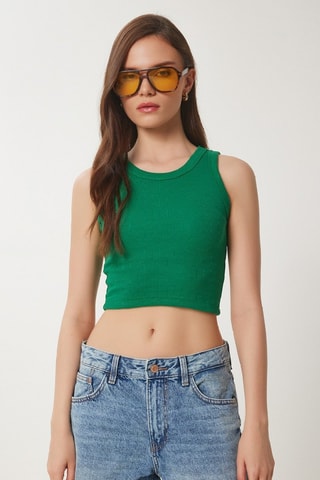 Crop top - Vert