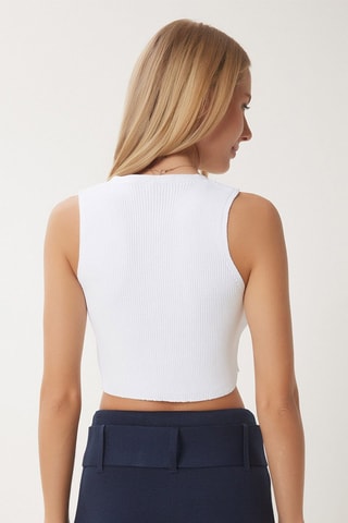 Crop top - Blanc