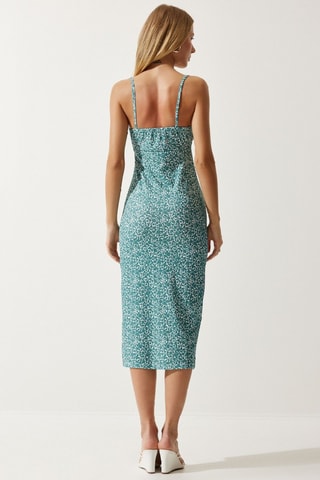 Robe fourreau - Vert