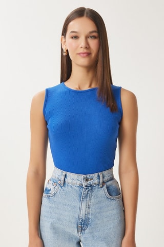 Top - Bleu