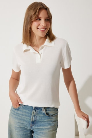 Polo - Blanc