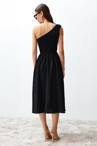 Robe asymétrique - Noir