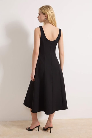 Robe midi - Noir