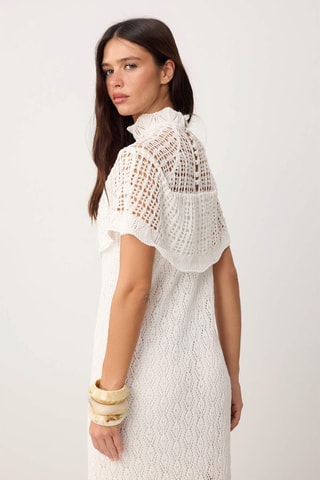 Robe longue - Écru