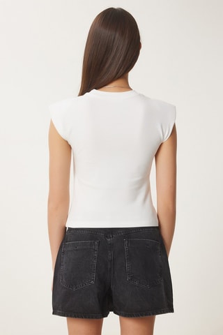 Top - Blanc