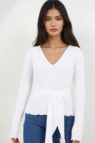 Top - Blanc