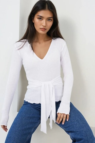 Top - Blanc