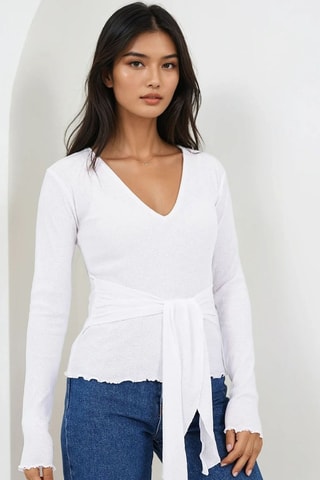 Top - Blanc