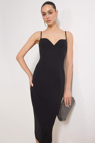 Robe droite - Noir