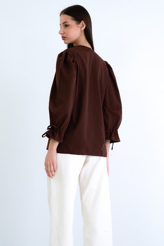 Blouse - Marron
