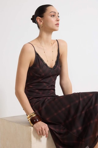 Robe midi - Multicolore