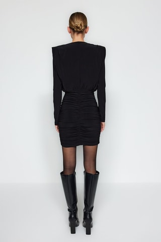 Robe fourreau - Noir