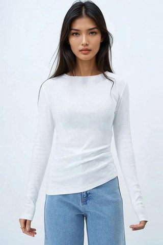 Top - Blanc