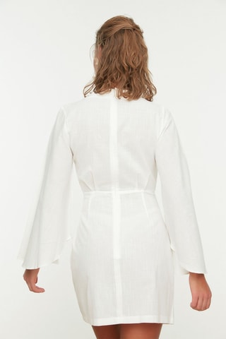 Robe droite - Blanc