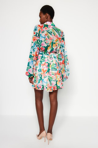 Robe chemise - Multicolore