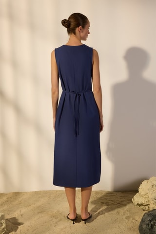 Robe chemise - Bleu