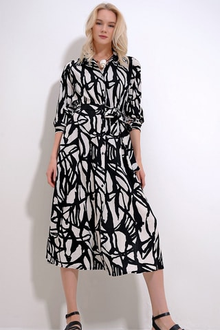 Robe chemise - Noir