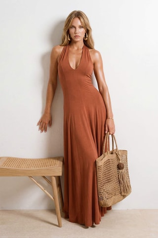 Robe de plage - Orange