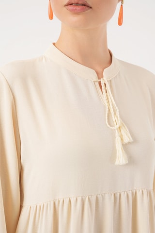 Robe longue - Beige